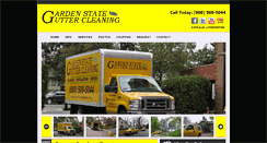 Desktop Screenshot of gardenstateguttercleaning.com